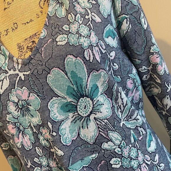 New Anthropologie Maeve Florence Swing Dress Large #172 - Picture 5 of 5